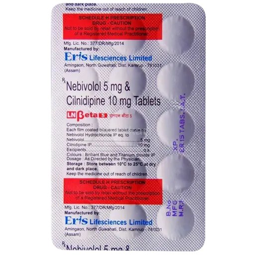 lnbeta 5mg tablet 15's